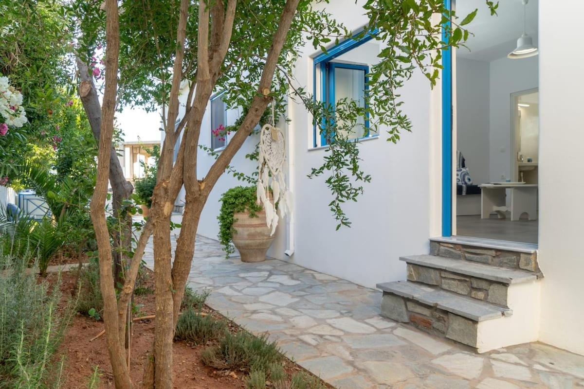 Blue Moon Apartments Makriyialos Bagian luar foto